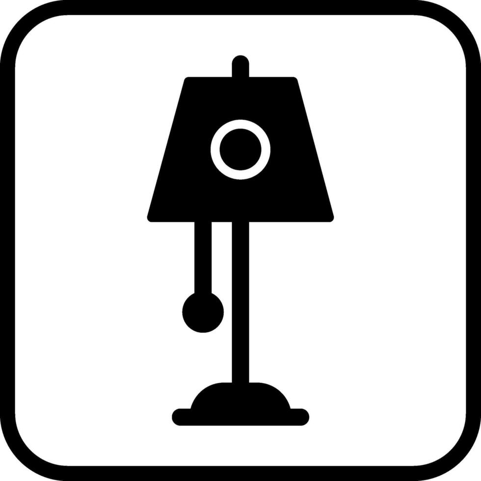 icône de vecteur de lampe