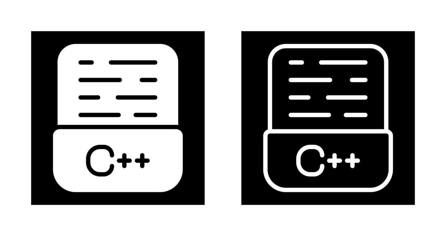 icône de vecteur de langage de programmation