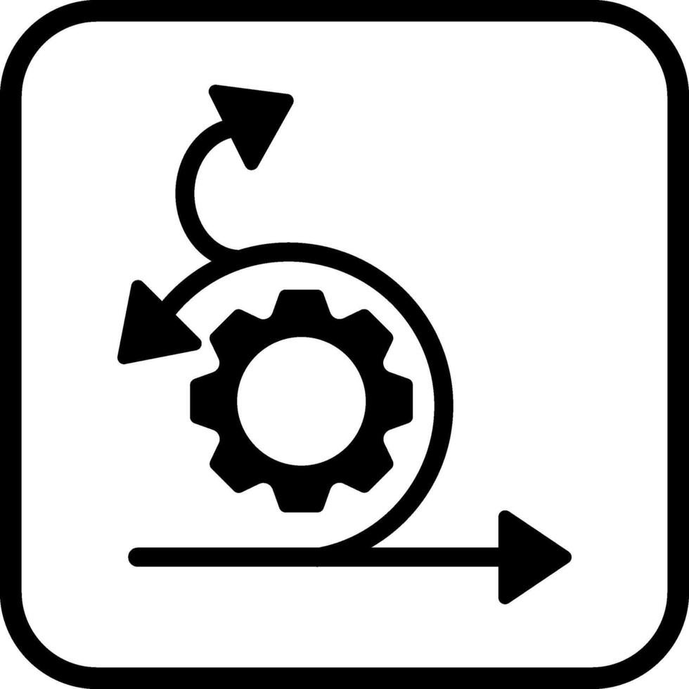 icône de vecteur agile