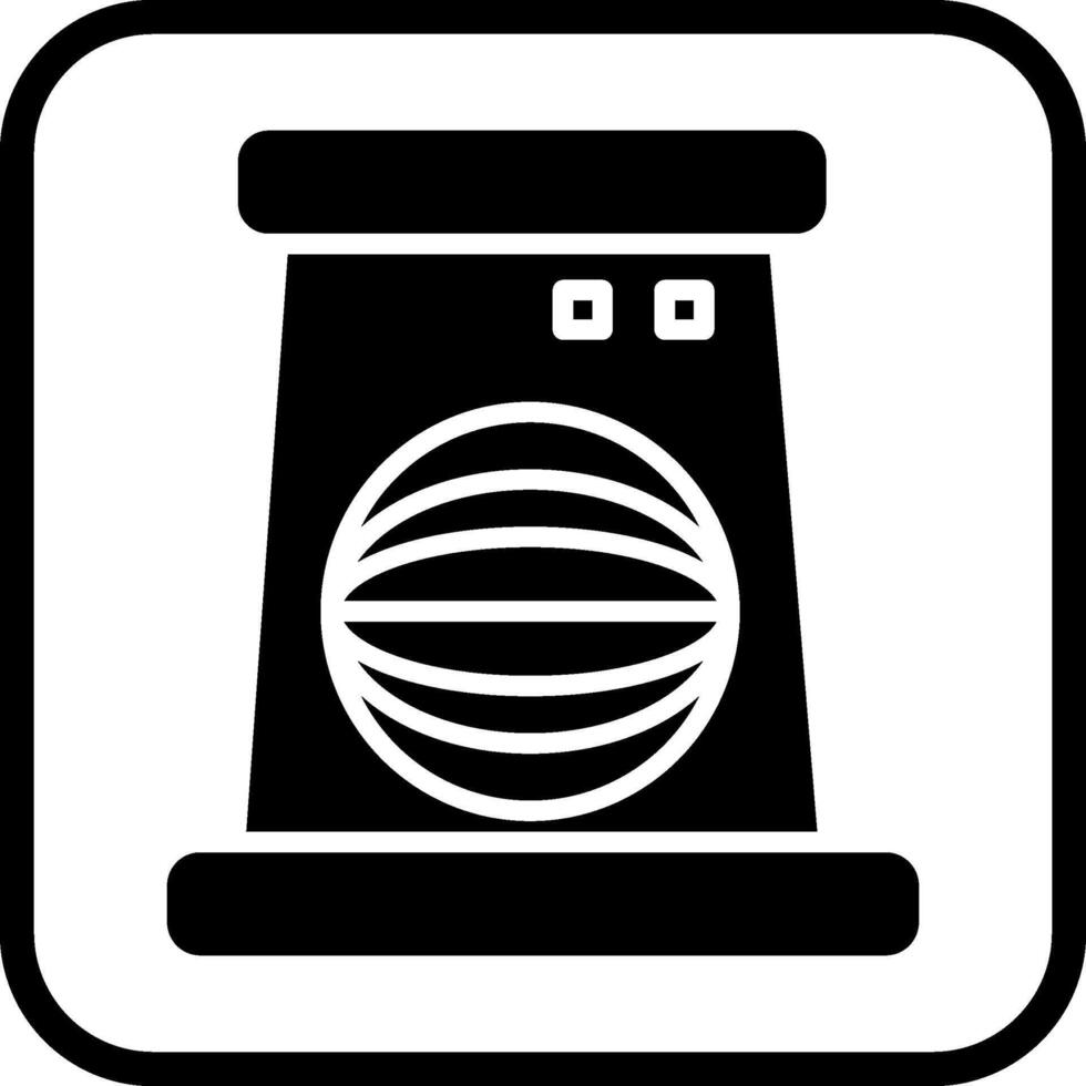 icône de vecteur de radiateur soufflant
