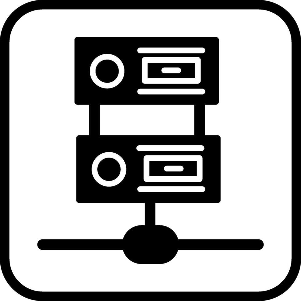 icône de vecteur de serveur