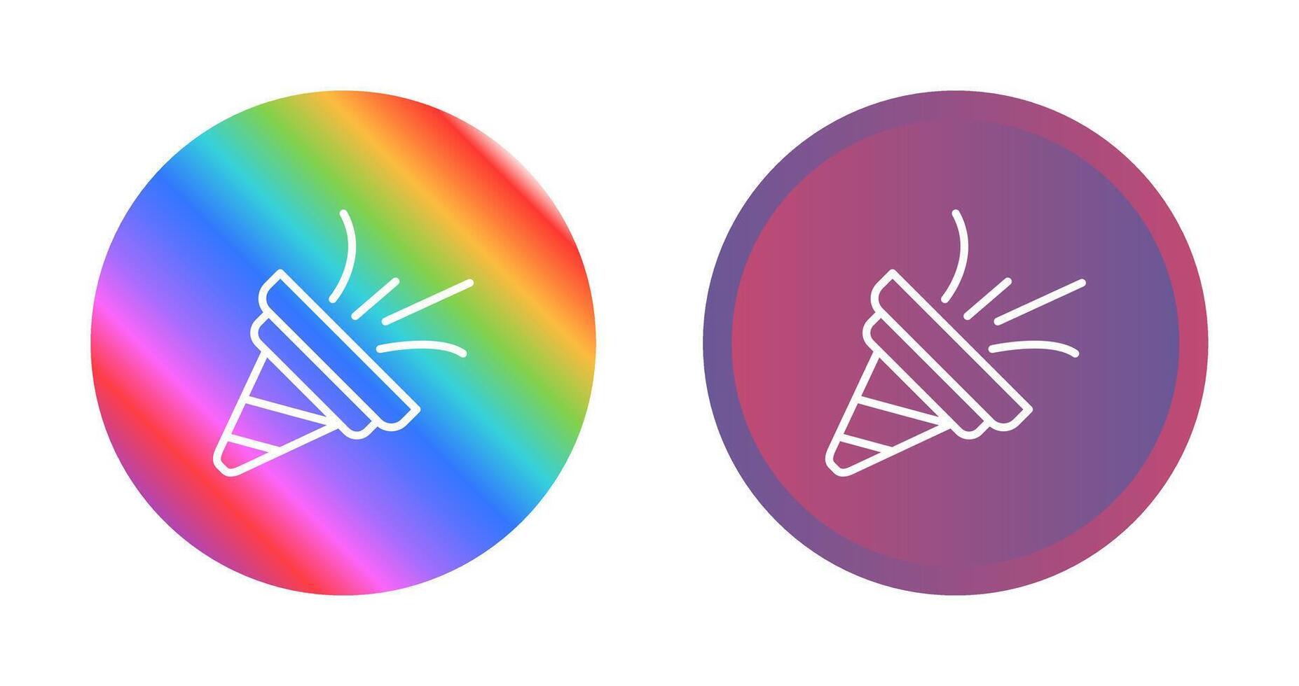 icône de vecteur de confettis