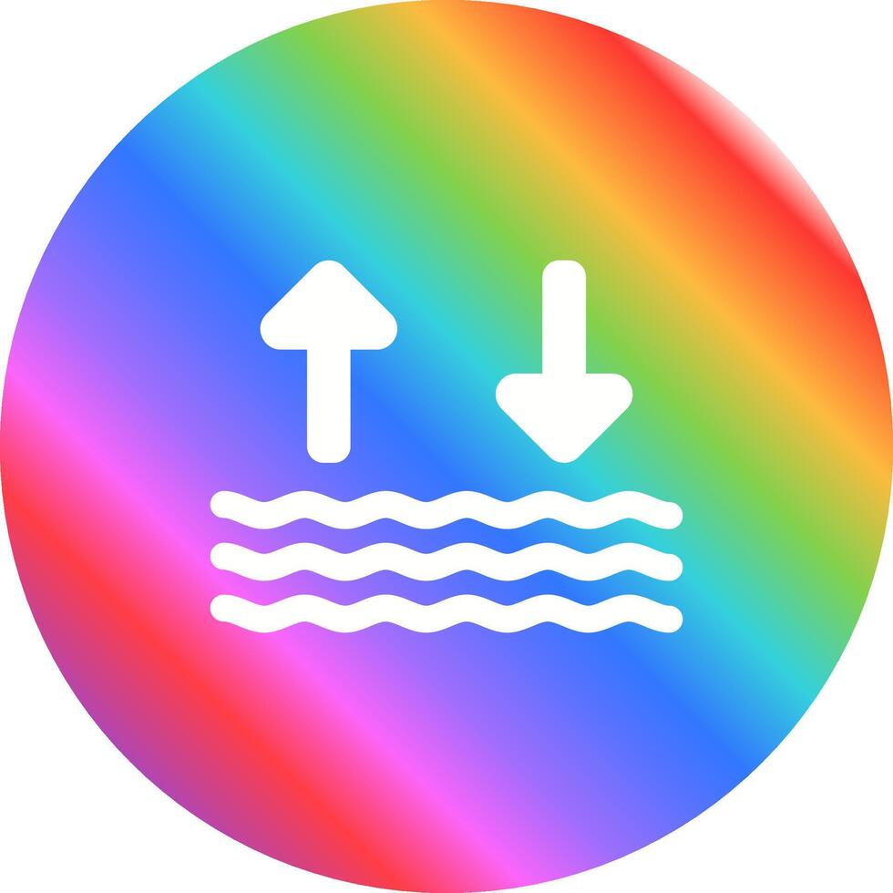 icône de vecteur de vagues