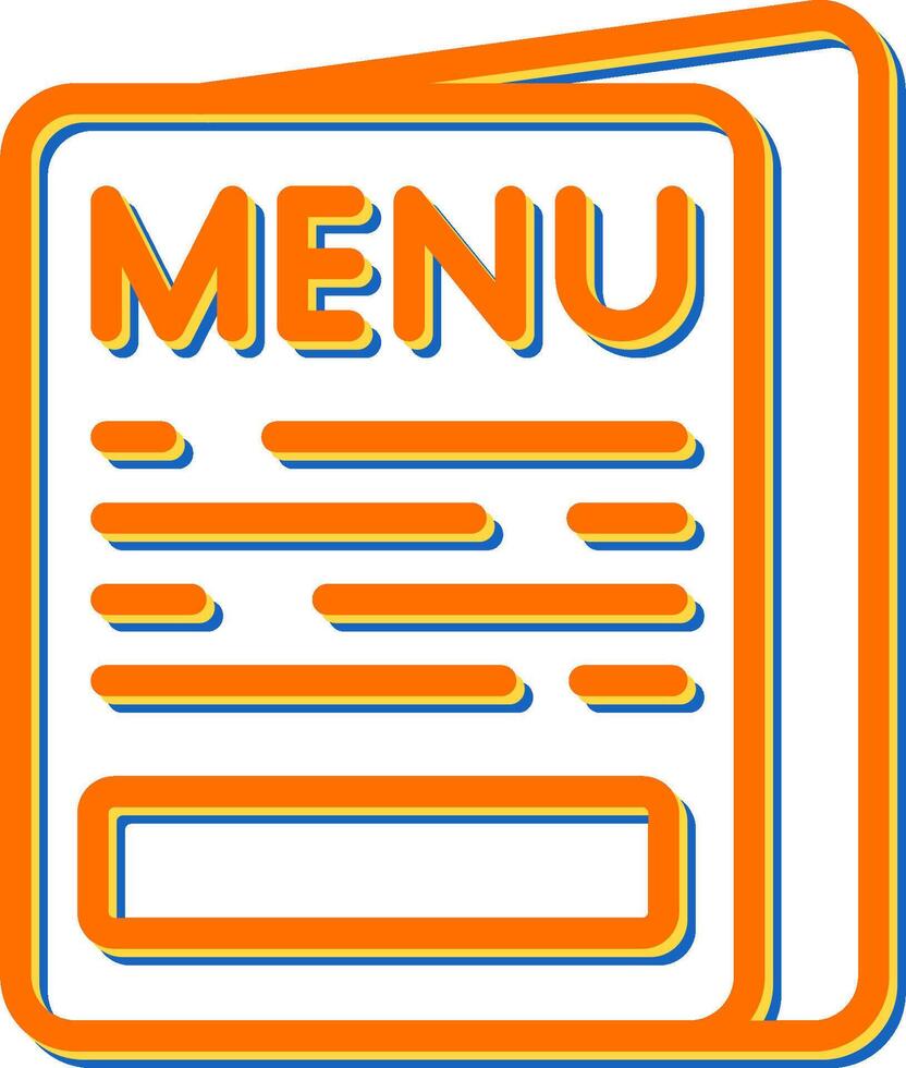icône de vecteur de menu