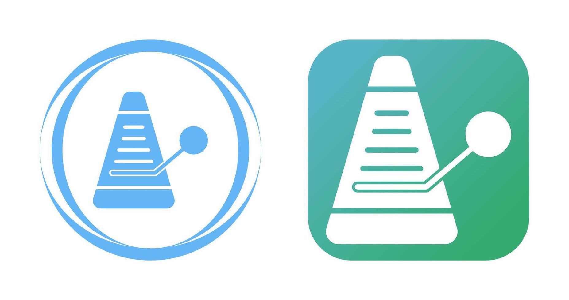 icône de vecteur de métronome