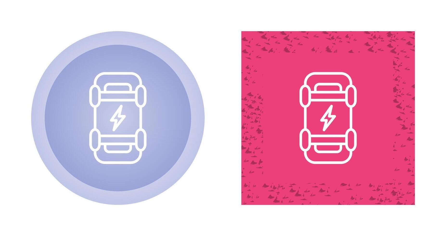 électrique planche à roulette vecteur icône