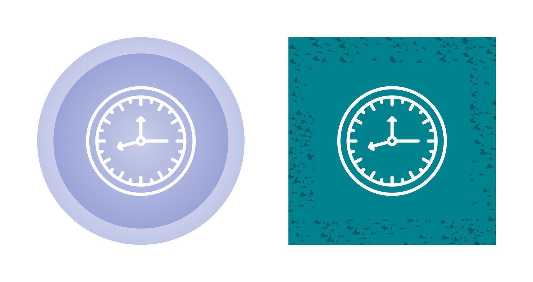 icône de vecteur d & # 39; horloge