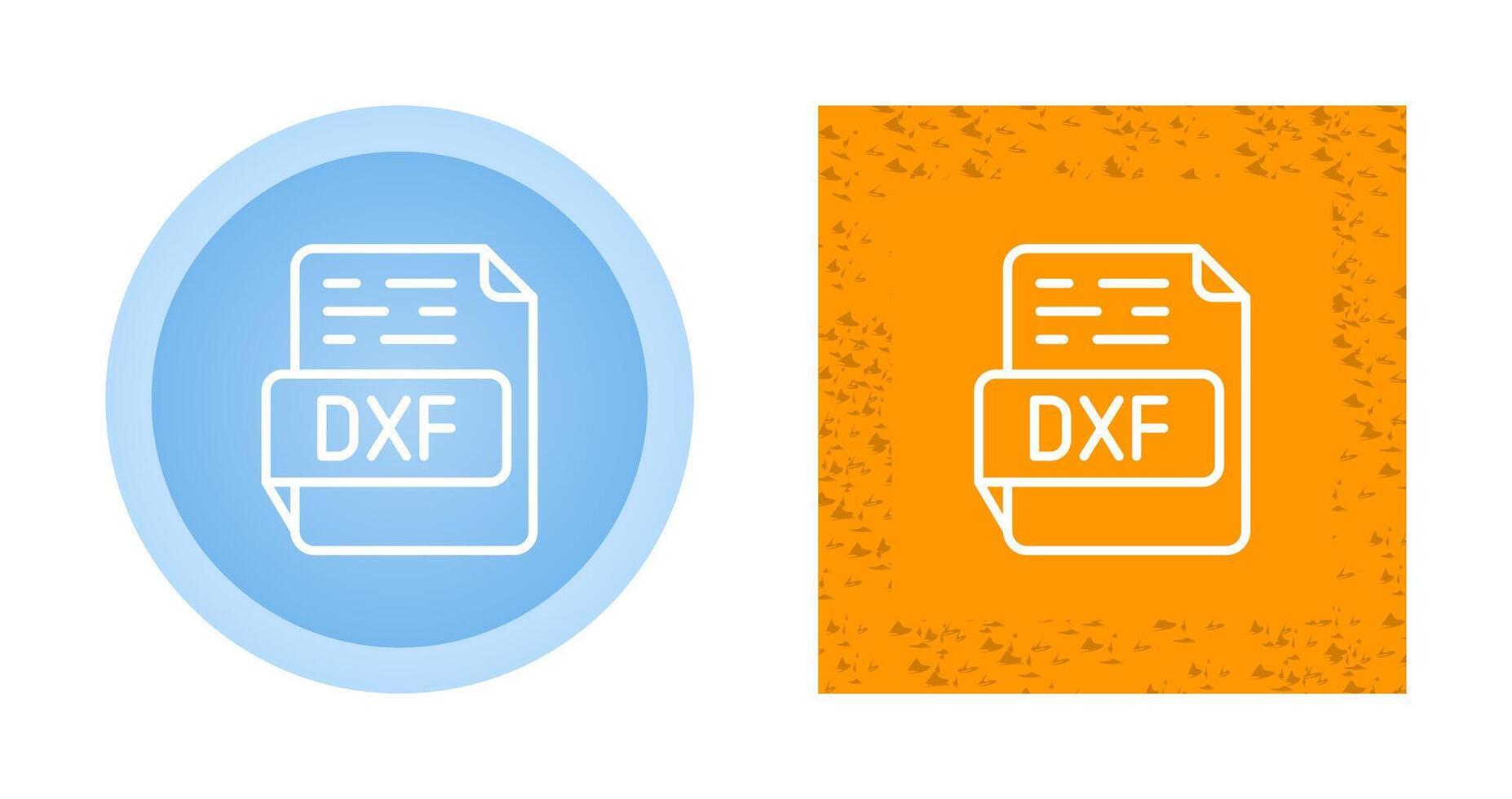 dxf vecteur icône