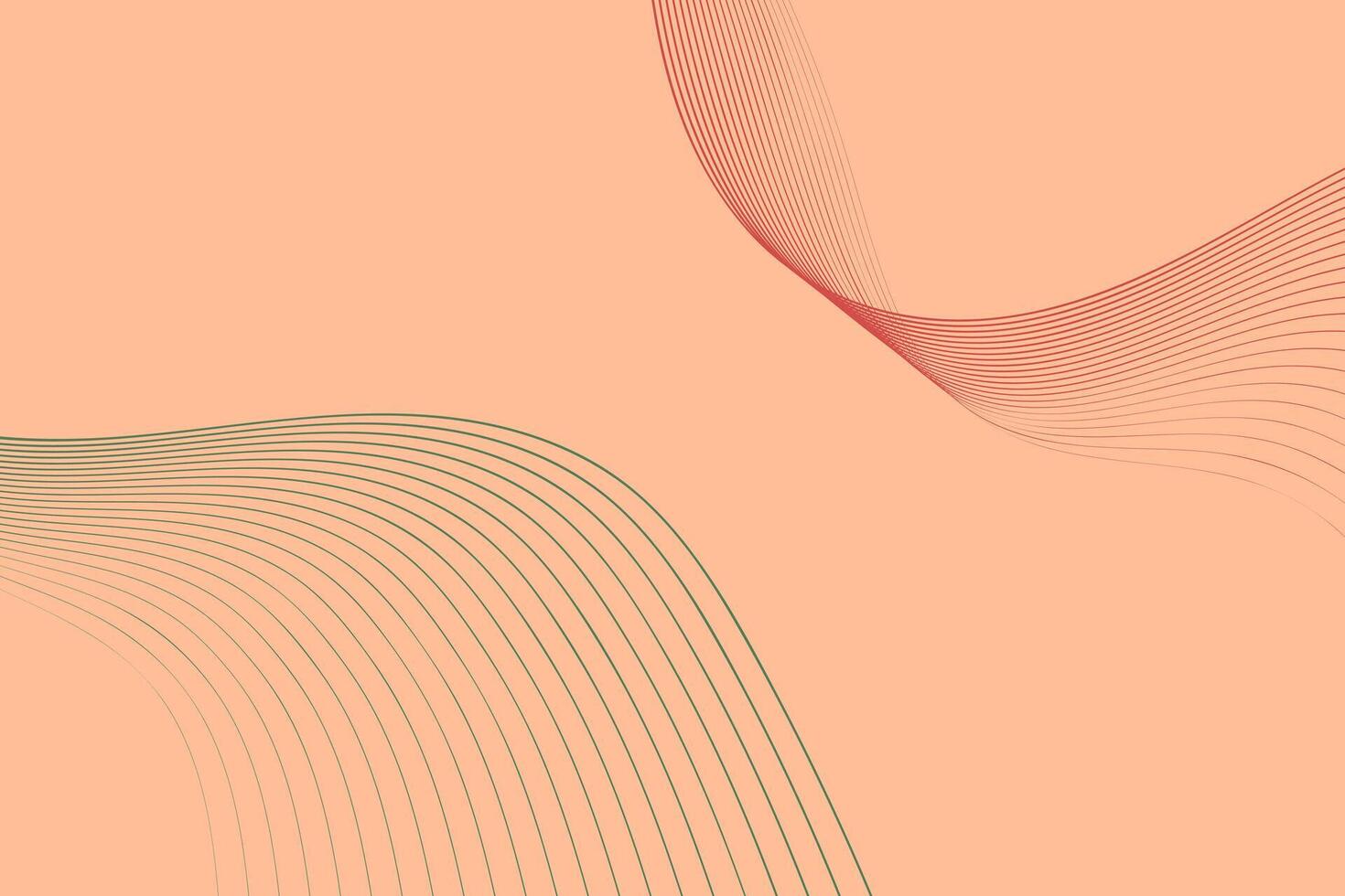 abstrait rose Contexte avec dynamique ondulé lignes dans divers nuances de rose. le lignes créer une sens de mouvement et couler à travers le composition, ajouter profondeur et texture à le global conception vecteur