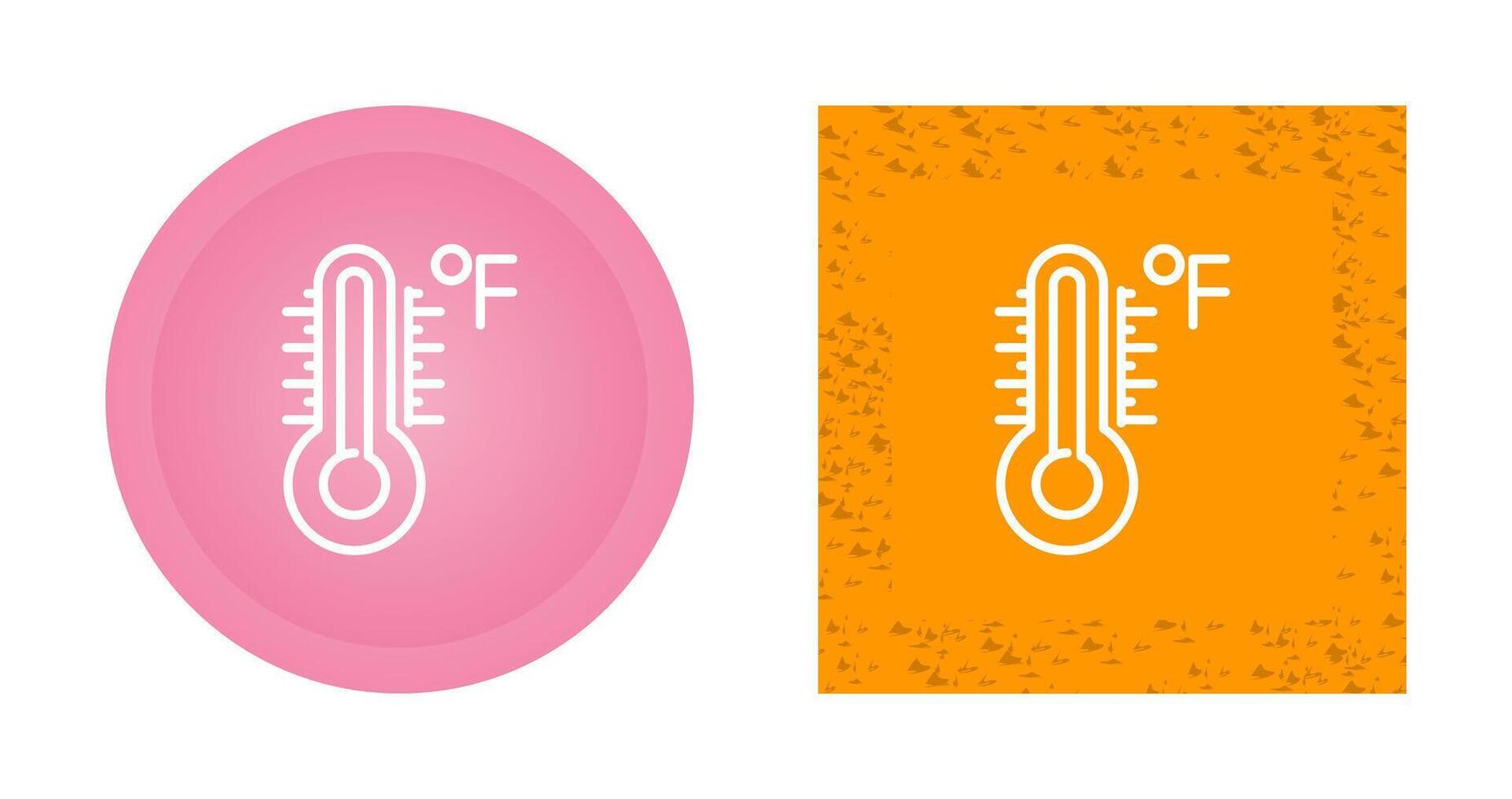 icône de vecteur de thermomètre