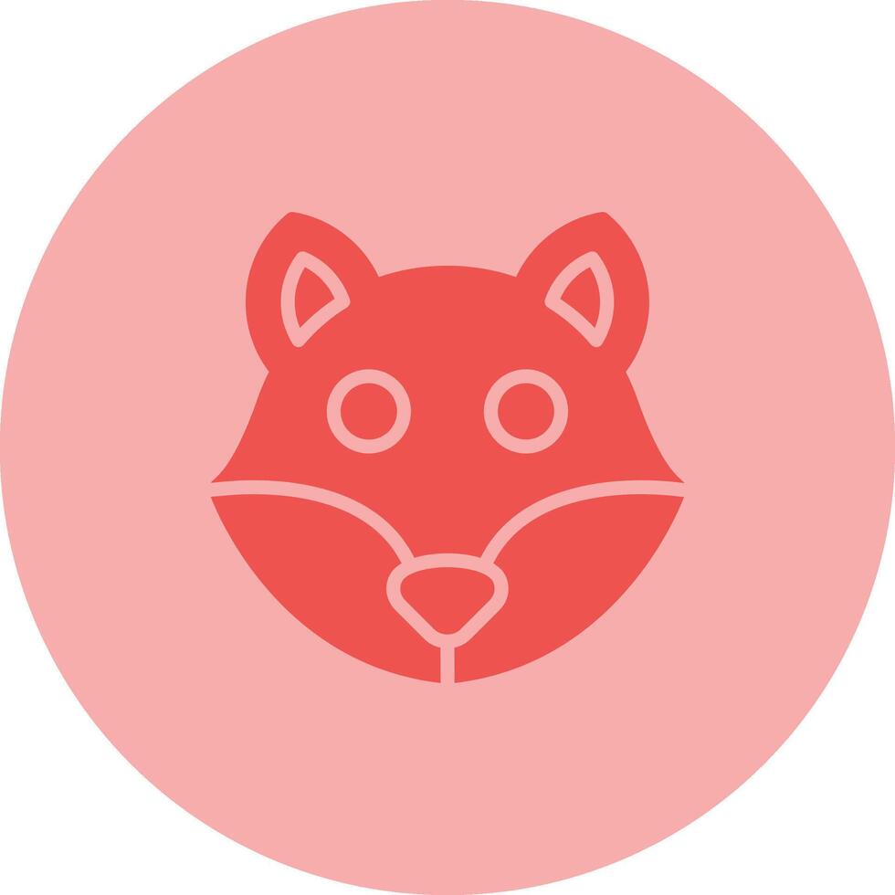 icône de vecteur de renard
