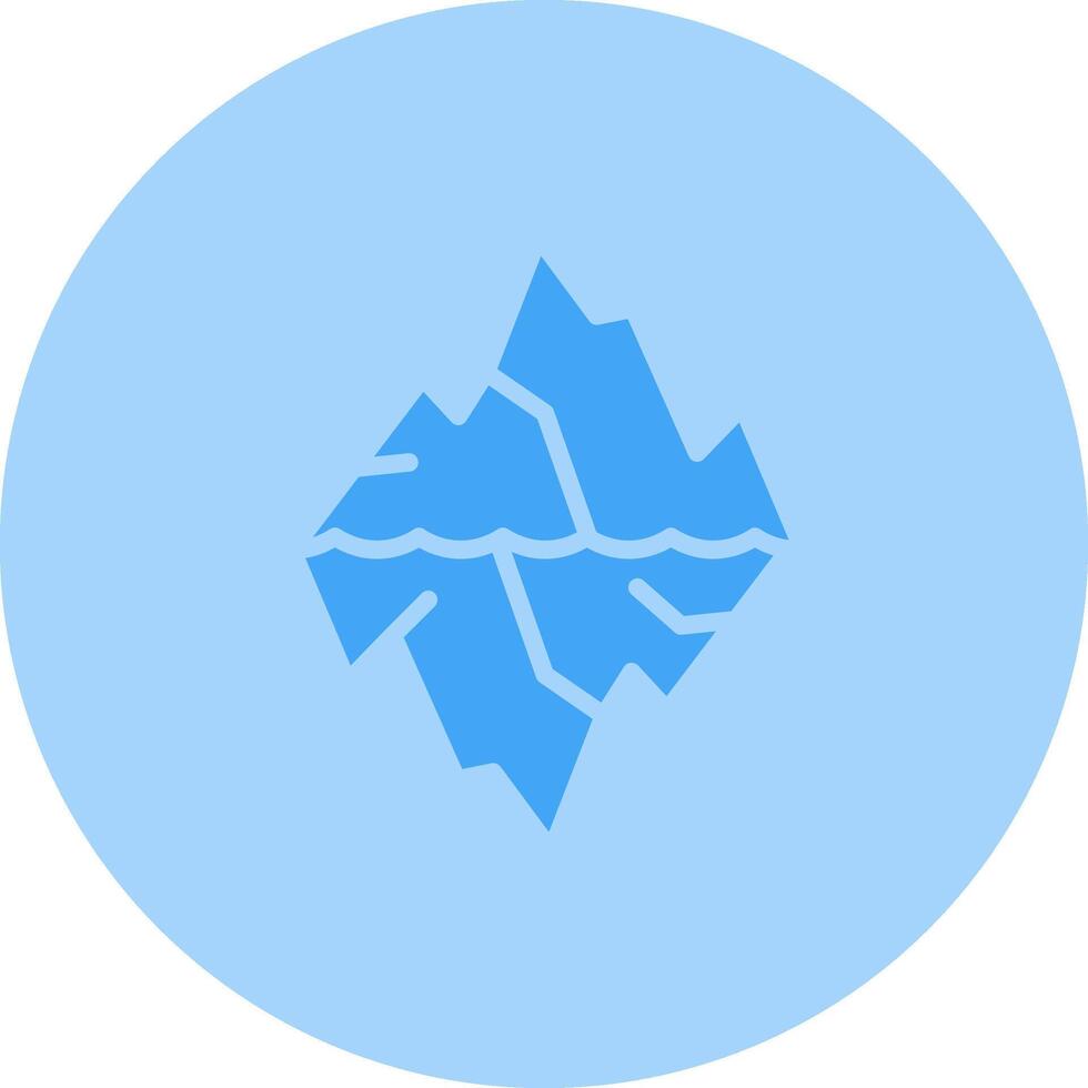 icône de vecteur de glacier