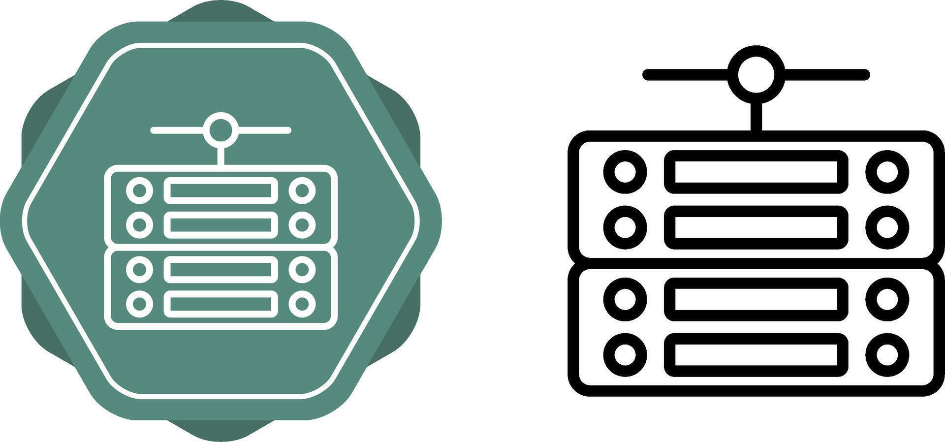 icône de vecteur de serveur