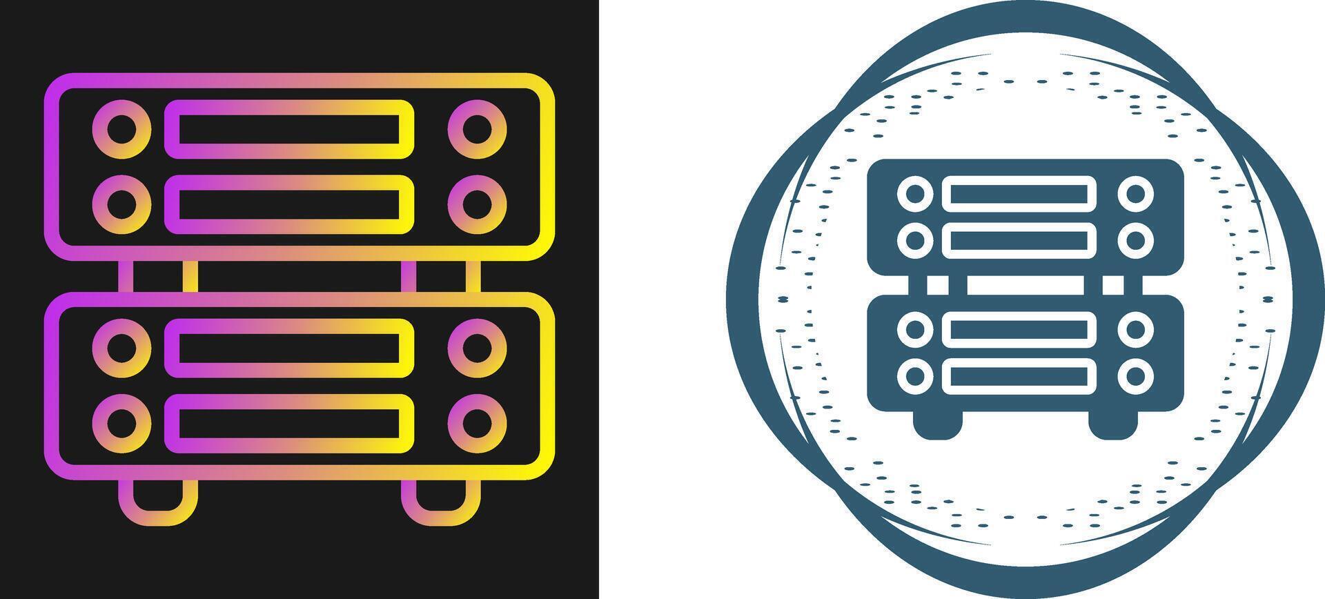 icône de vecteur de serveur