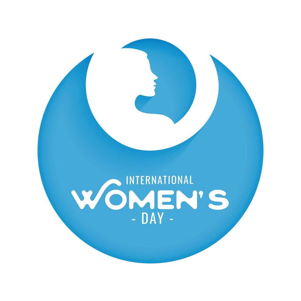 international aux femmes journée vœux carte conception vecteur