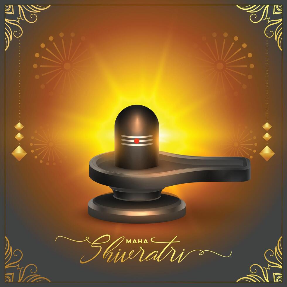 hindou religieux maha shivratri salutation Contexte conception vecteur