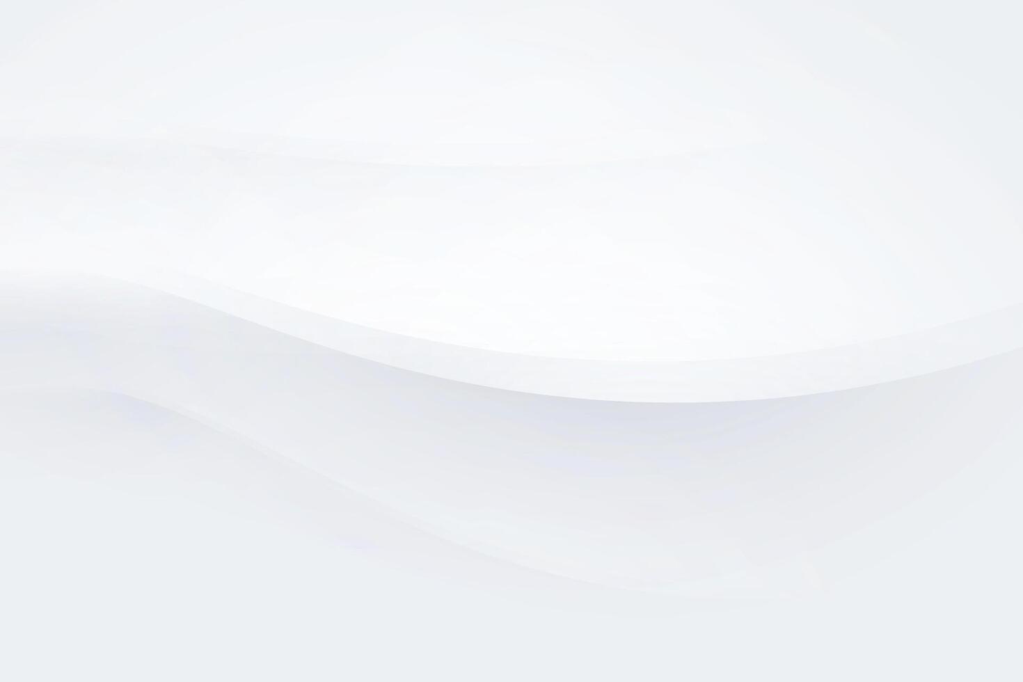 lisse et vide minimal blanc neumorphique fond d'écran pour présentation vecteur