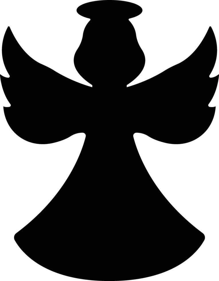 anges avec ailes icône dans plat style. isolé sur diffuser, Noël ange icône saint ange signe pour mobile concept et site Internet conception. symbole, graphique logo vecteur