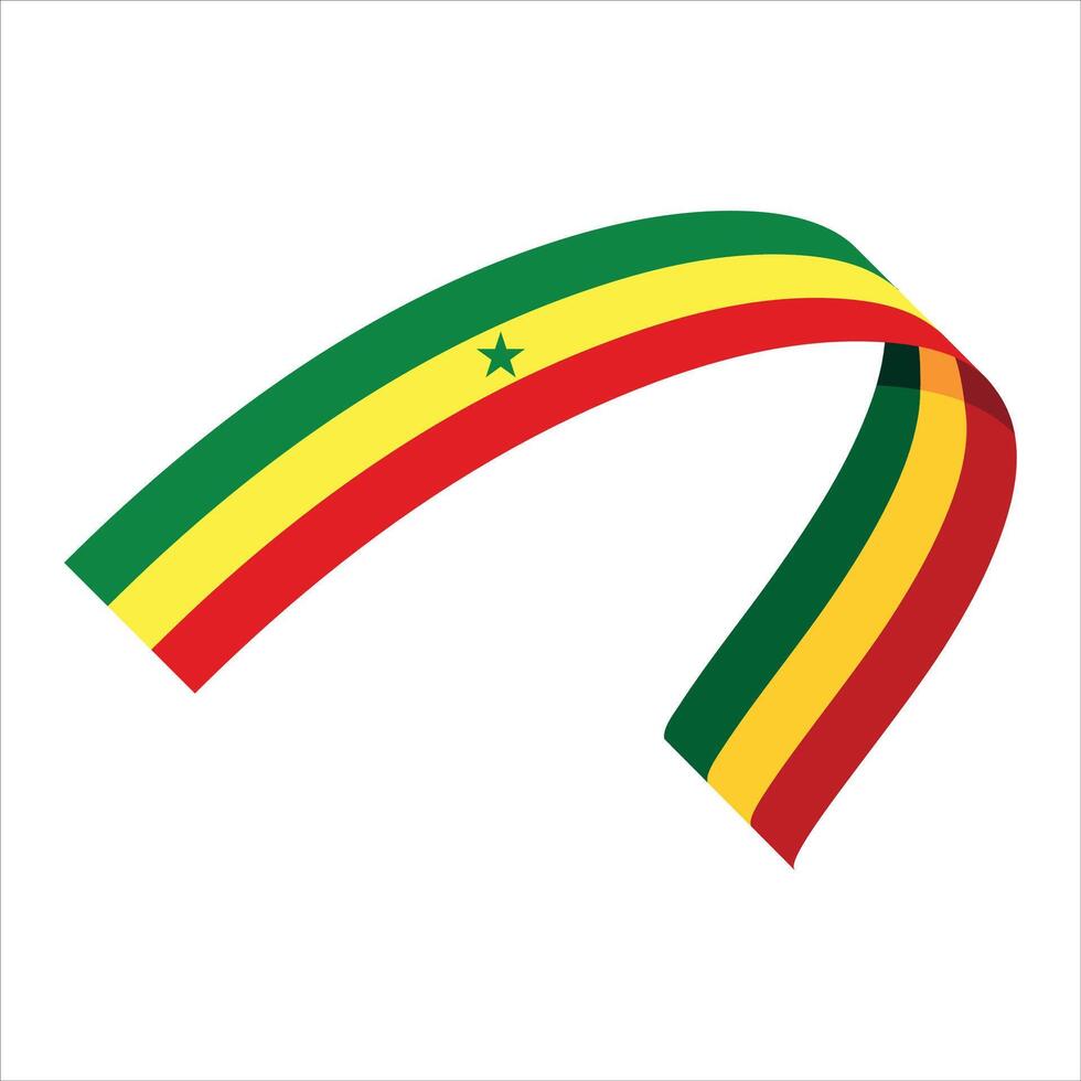 Sénégal élément indépendance journée illustration conception vecteur