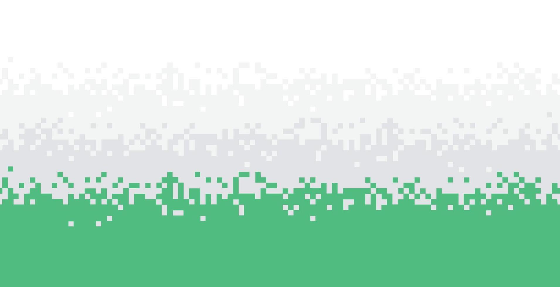 vert Couleur pixélisé pixel Contexte vecteur