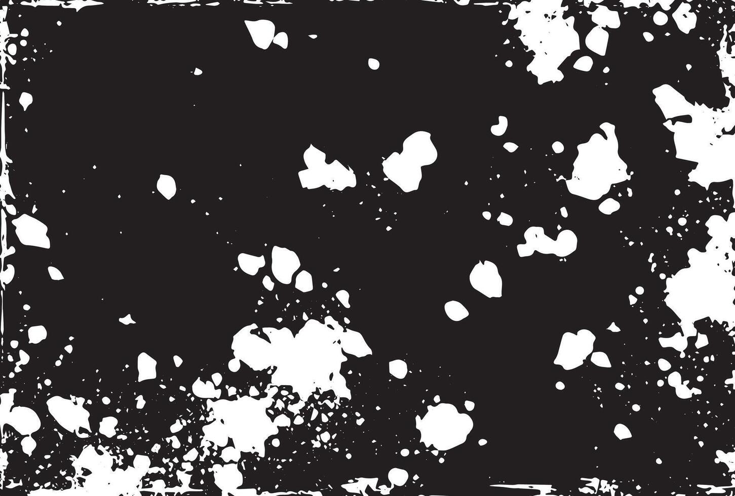 abstrait pointé, rayé, ancien effet grunge noir et blanc Urbain vecteur texture