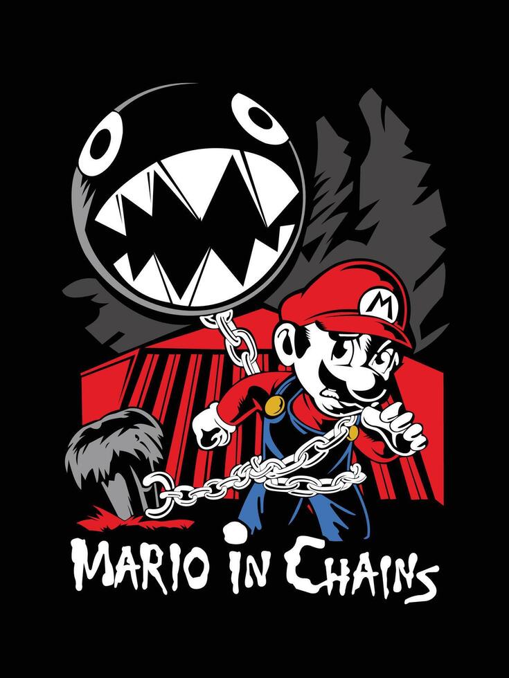 mario dans Chaînes vecteur