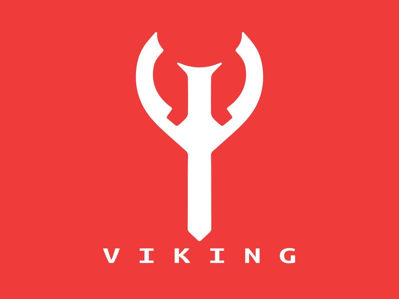 viking logo conception modèle vecteur