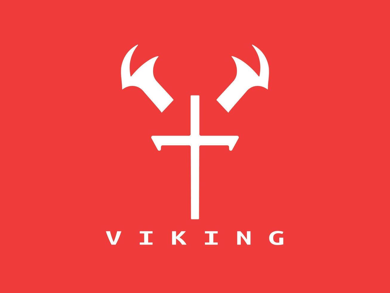 viking logo conception icône symbole vecteur illustration.