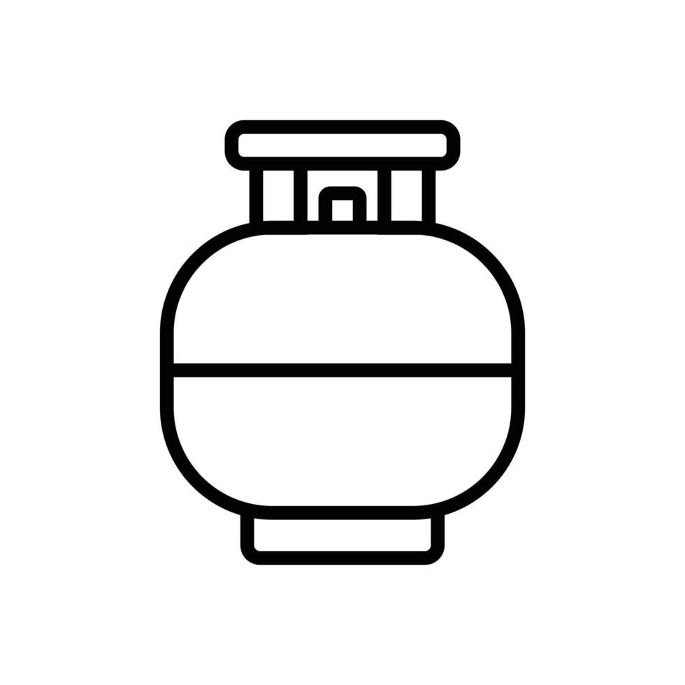 gaz réservoir icône vecteur conception modèle dans blanc Contexte