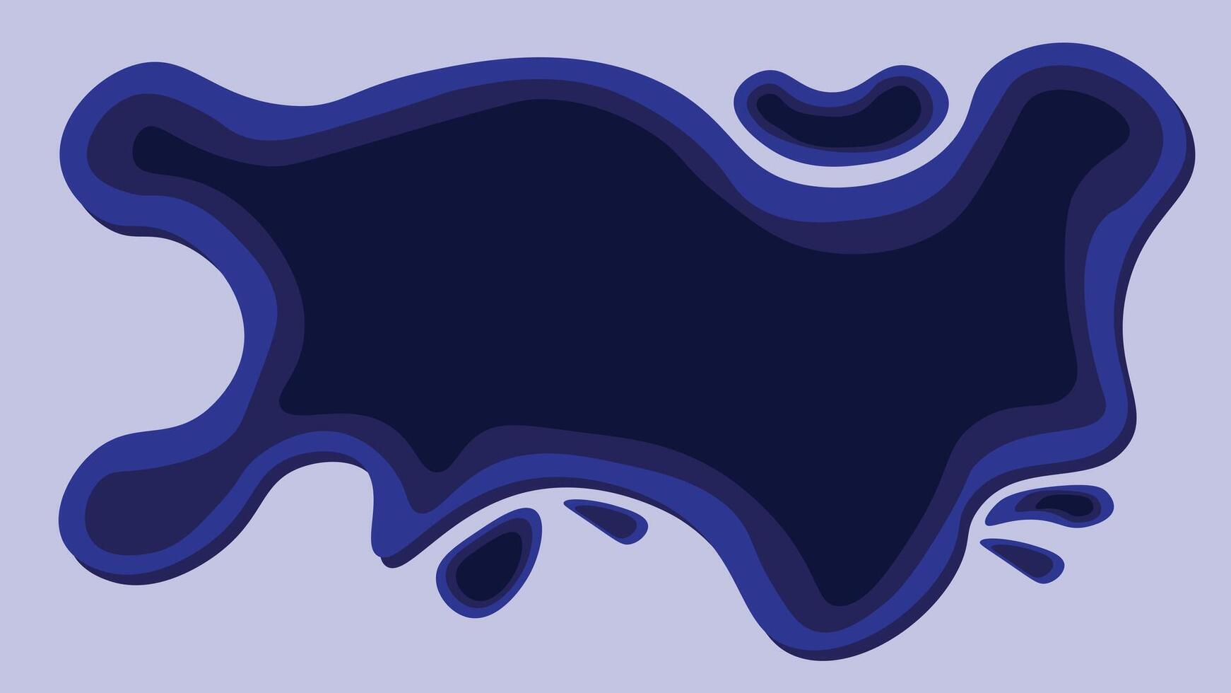 abstrait bleu liquide Contexte foncé modèle vecteur