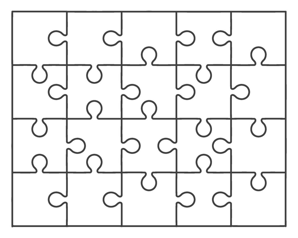 scie sauteuse puzzle Contexte vecteur