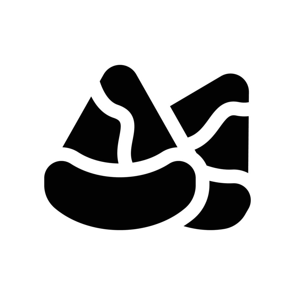 samosa icône. vecteur glyphe icône pour votre site Internet, mobile, présentation, et logo conception.