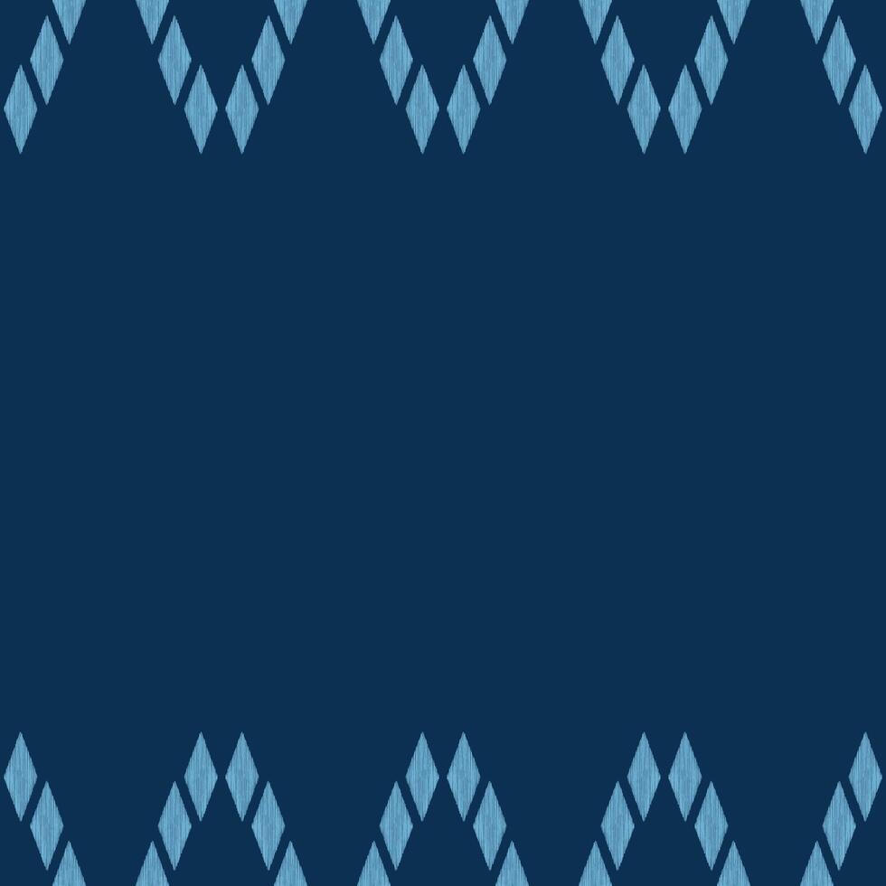 traditionnel ethnique ikat motif en tissu modèle géométrique style.africain ikat broderie ethnique Oriental modèle bleu Contexte fond d'écran. résumé, vecteur, illustration.texture, cadre, décoration. vecteur
