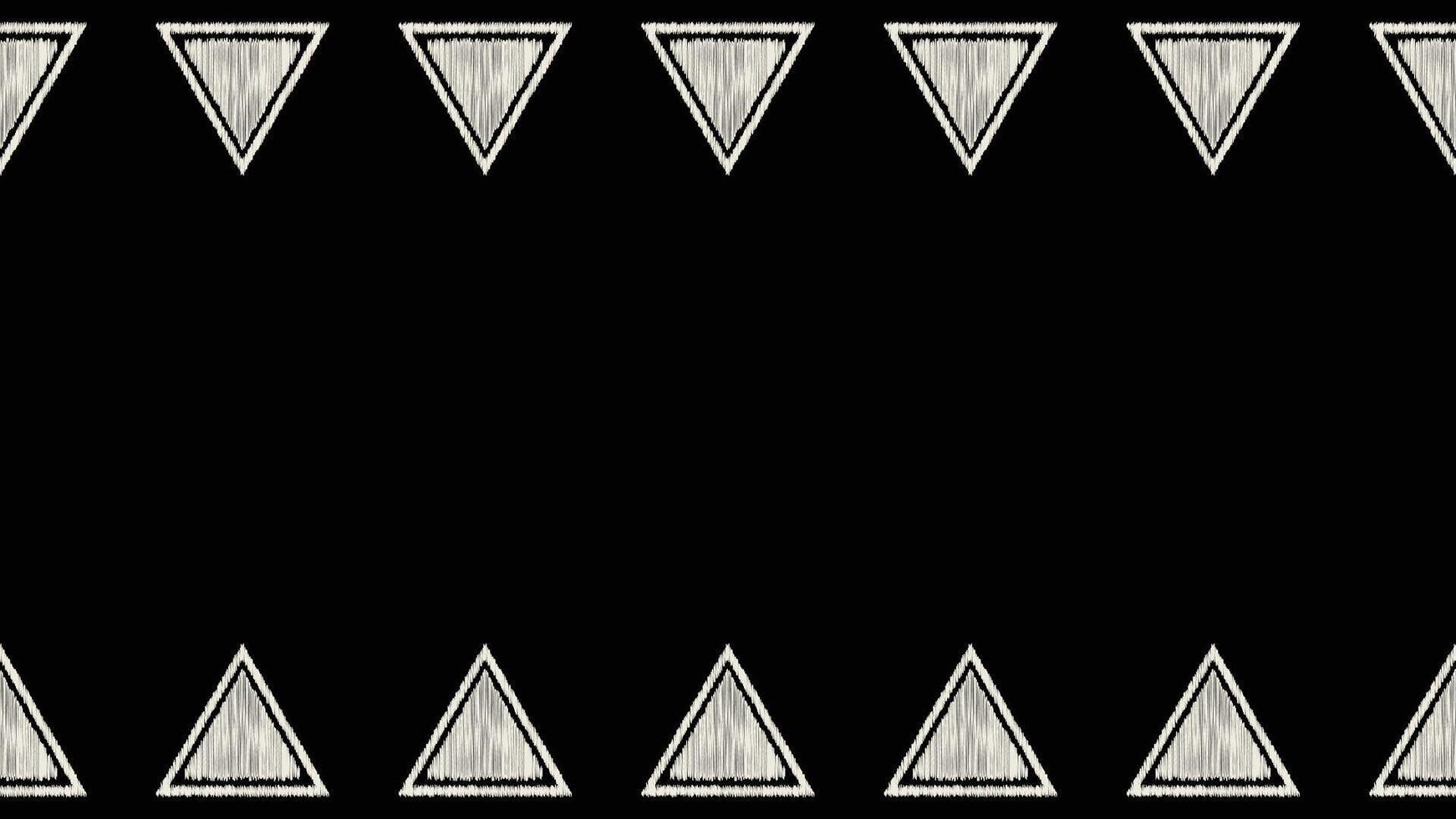 traditionnel ethnique ikat motif en tissu modèle géométrique style.africain ikat broderie ethnique Oriental modèle noir Contexte fond d'écran. résumé, vecteur, illustration.texture, cadre, décoration. vecteur