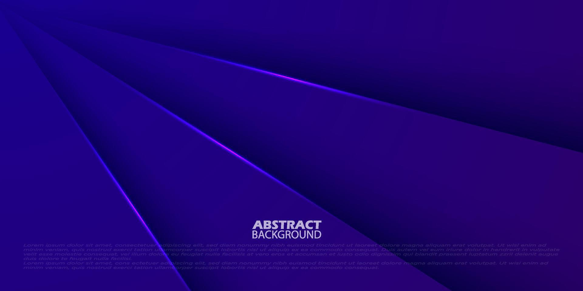 abstrait foncé violet chevauchement Contexte modèle vecteur avec Triangle papercut modèle. violet Contexte avec ombre et lumières conception. eps10 vecteur