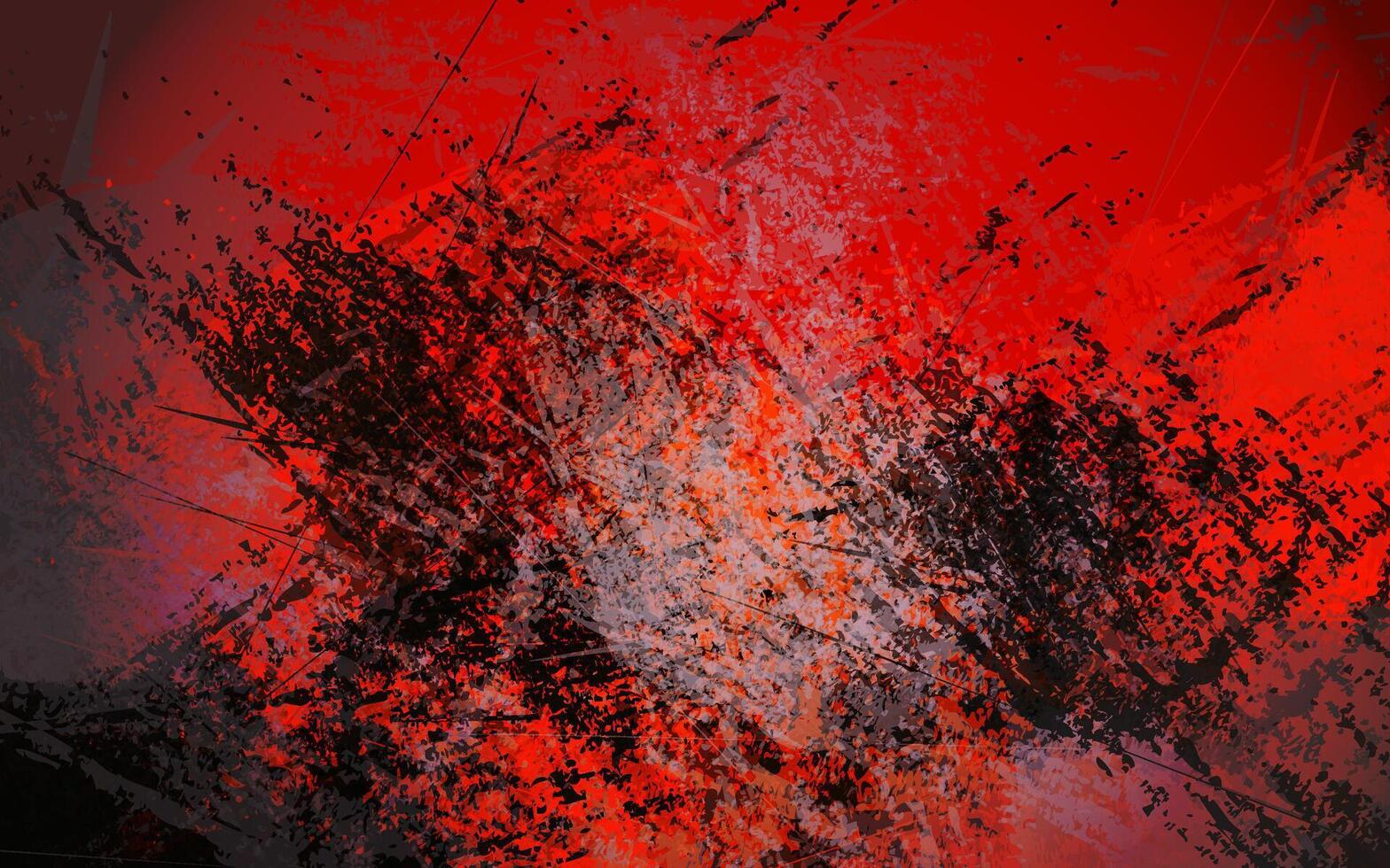 grunge texture noir et rouge Couleur Contexte vecteur