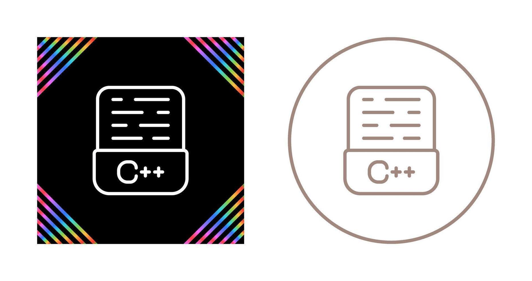 icône de vecteur de langage de programmation