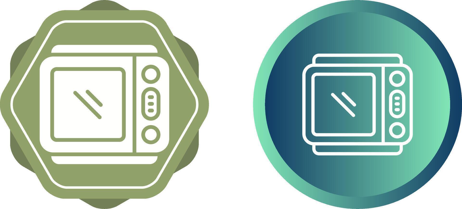 icône de vecteur de micro-ondes