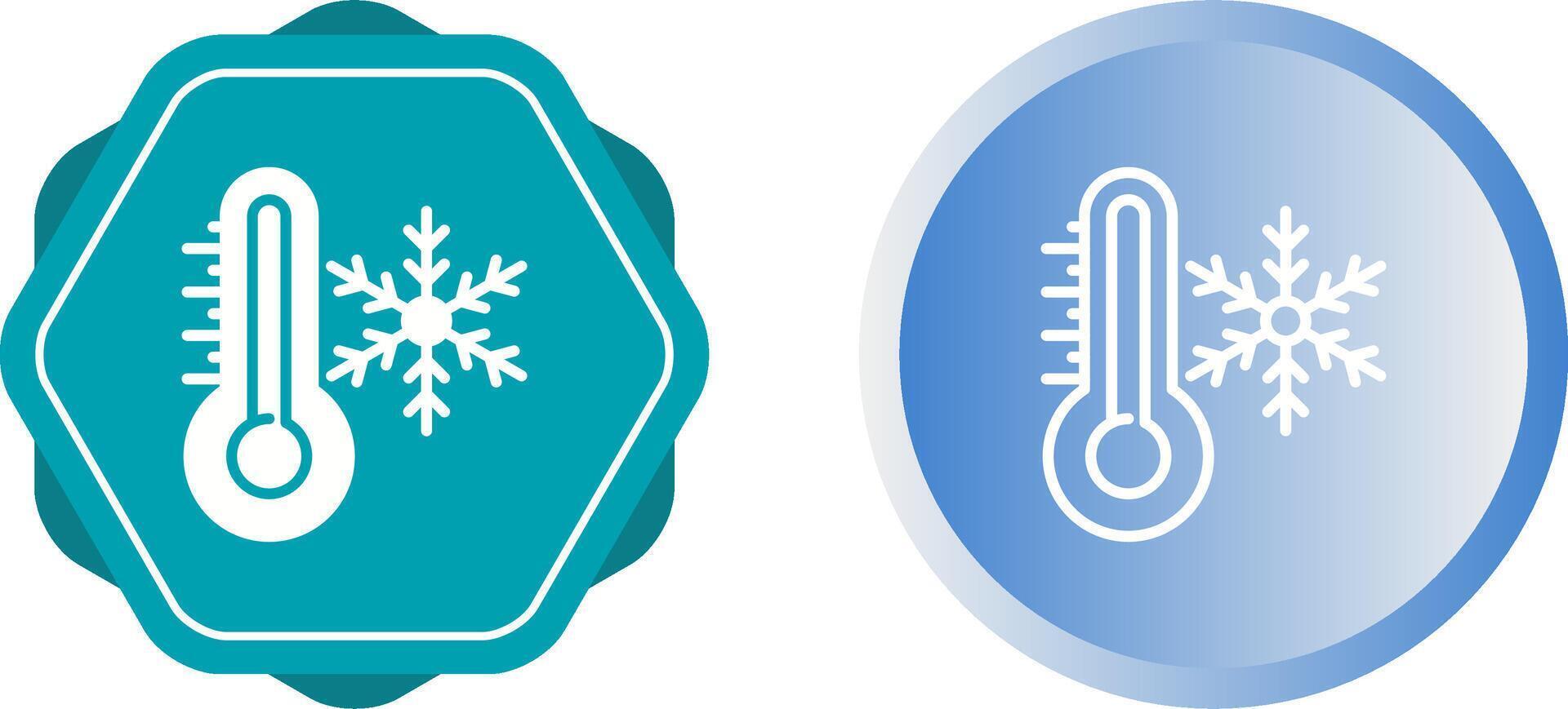 icône de vecteur de thermomètre