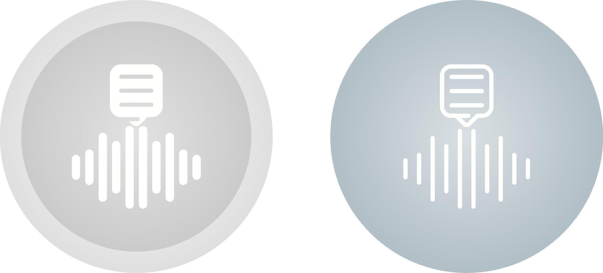 numérique voix enregistreur vecteur icône