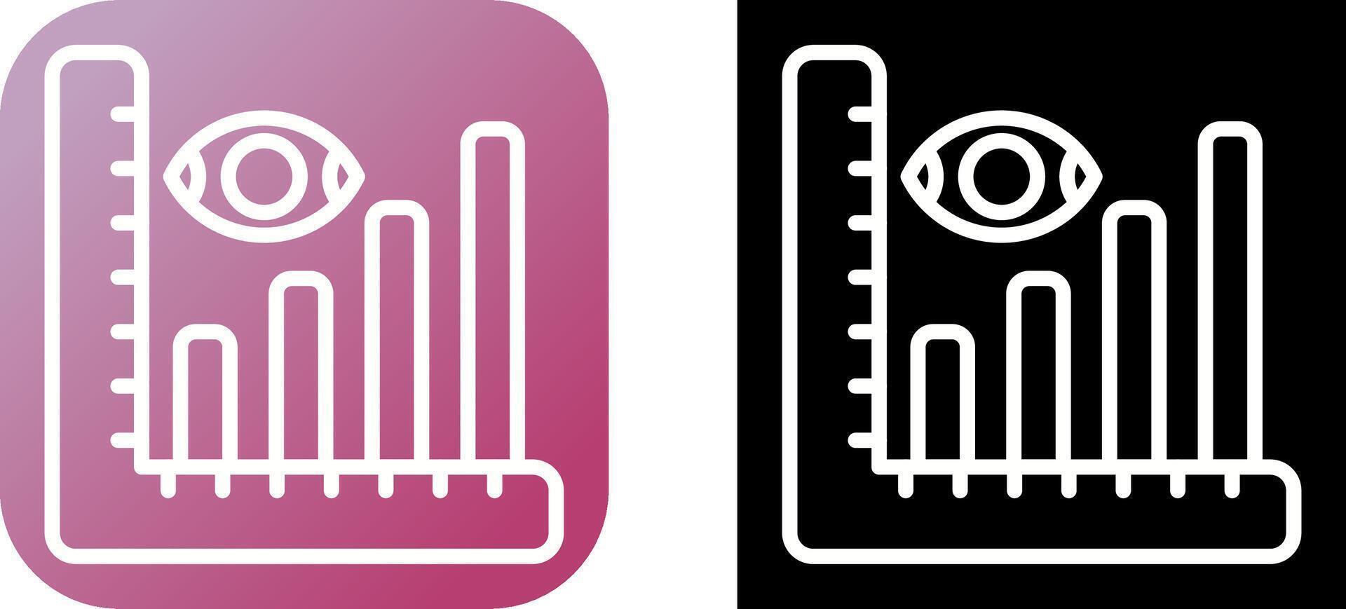 descriptif analytique vecteur icône