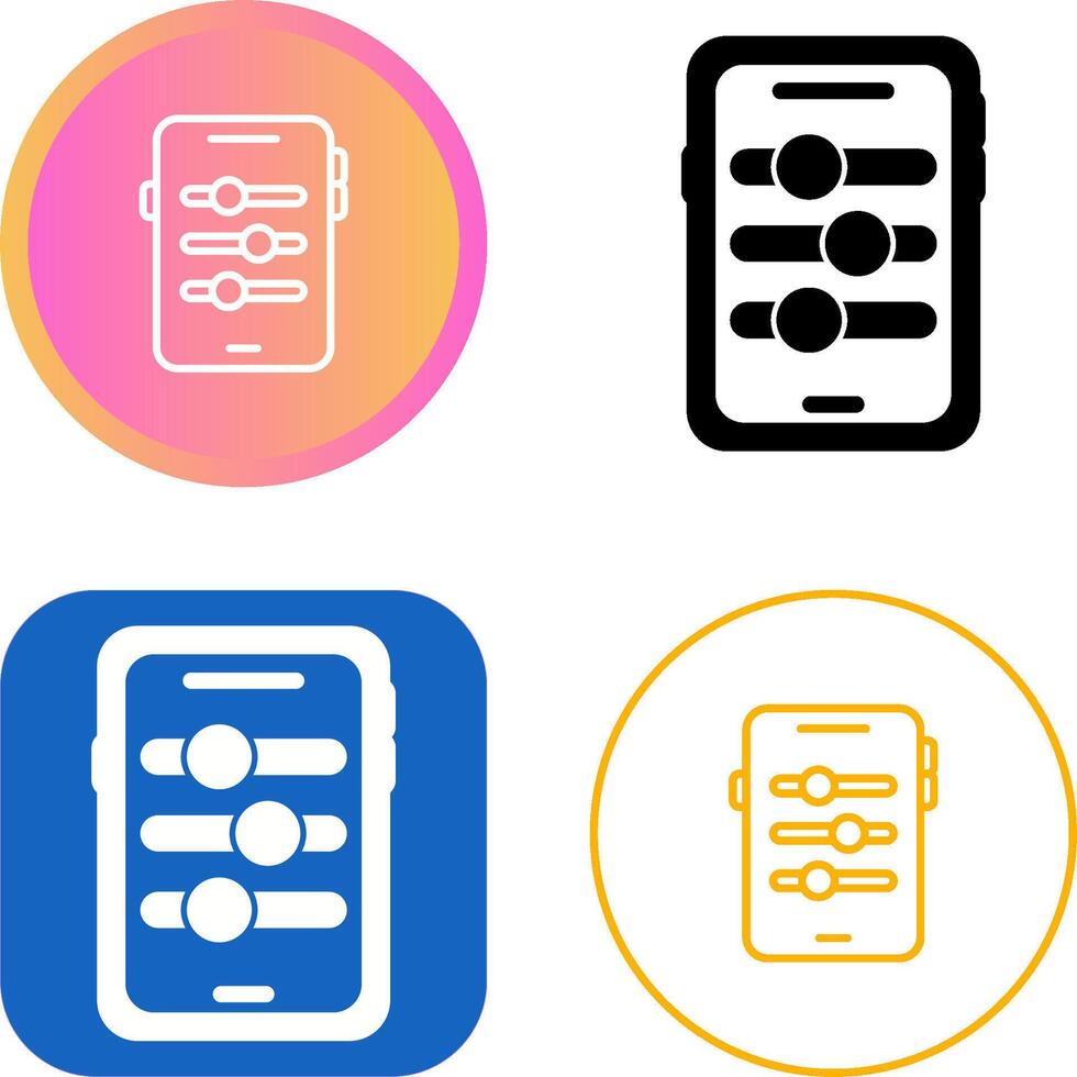 icône de vecteur de smartphone