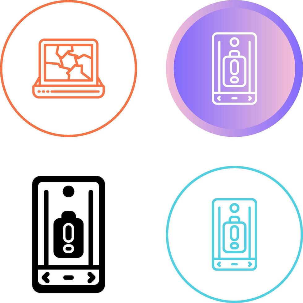 icône de vecteur de niveau de batterie