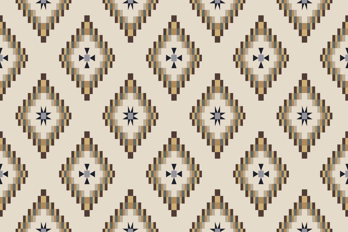 navajo tribal vecteur sans couture modèle. originaire de américain ornement. ethnique Sud occidental décor style. boho géométrique ornement. vecteur sans couture modèle. mexicain couverture, tapis. tissé tapis illustration.