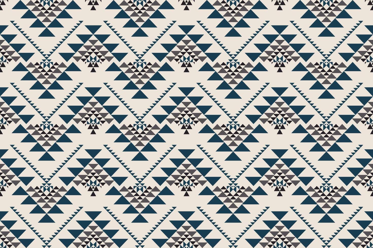 navajo tribal vecteur sans couture modèle. originaire de américain ornement. ethnique Sud occidental décor style. boho géométrique ornement. vecteur sans couture modèle. mexicain couverture, tapis. tissé tapis illustration.