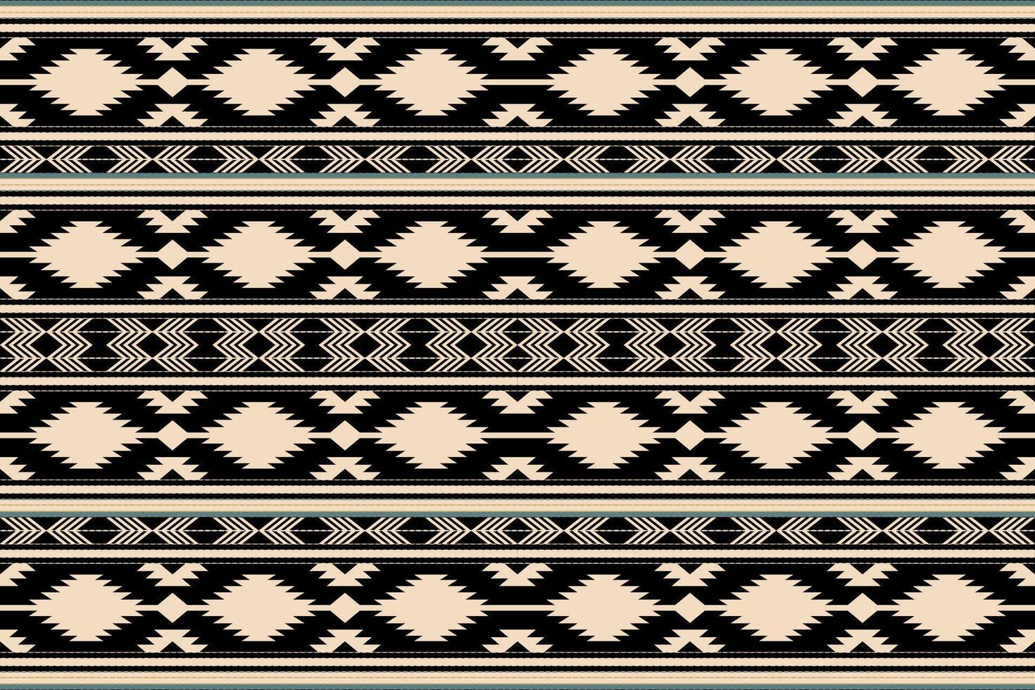 navajo tribal vecteur sans couture modèle. originaire de américain ornement. ethnique Sud occidental décor style. boho géométrique ornement. vecteur sans couture modèle. mexicain couverture, tapis. tissé tapis illustration.