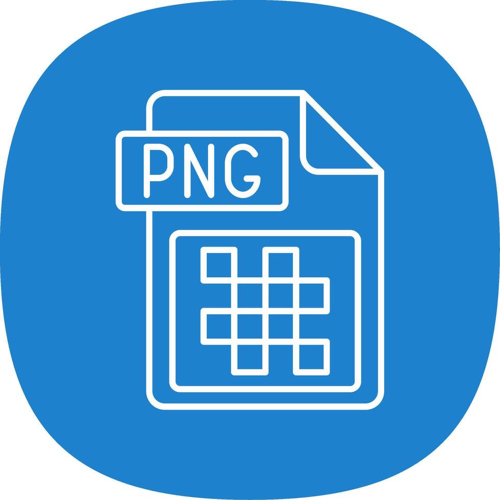 png fichier format ligne courbe icône vecteur