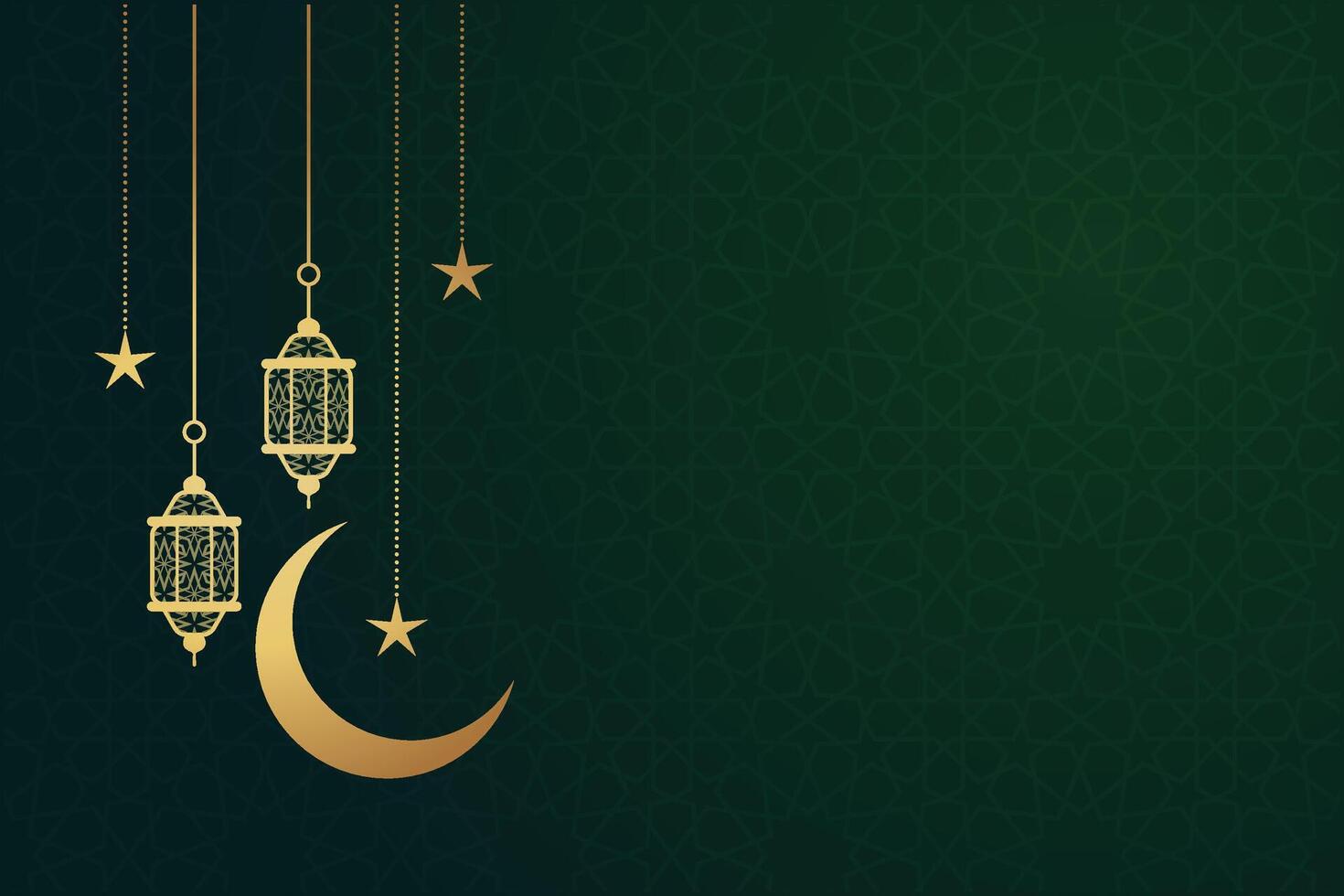 Ramadan, eid al fitr, islamique Nouveau année Contexte salutation carte vecteur