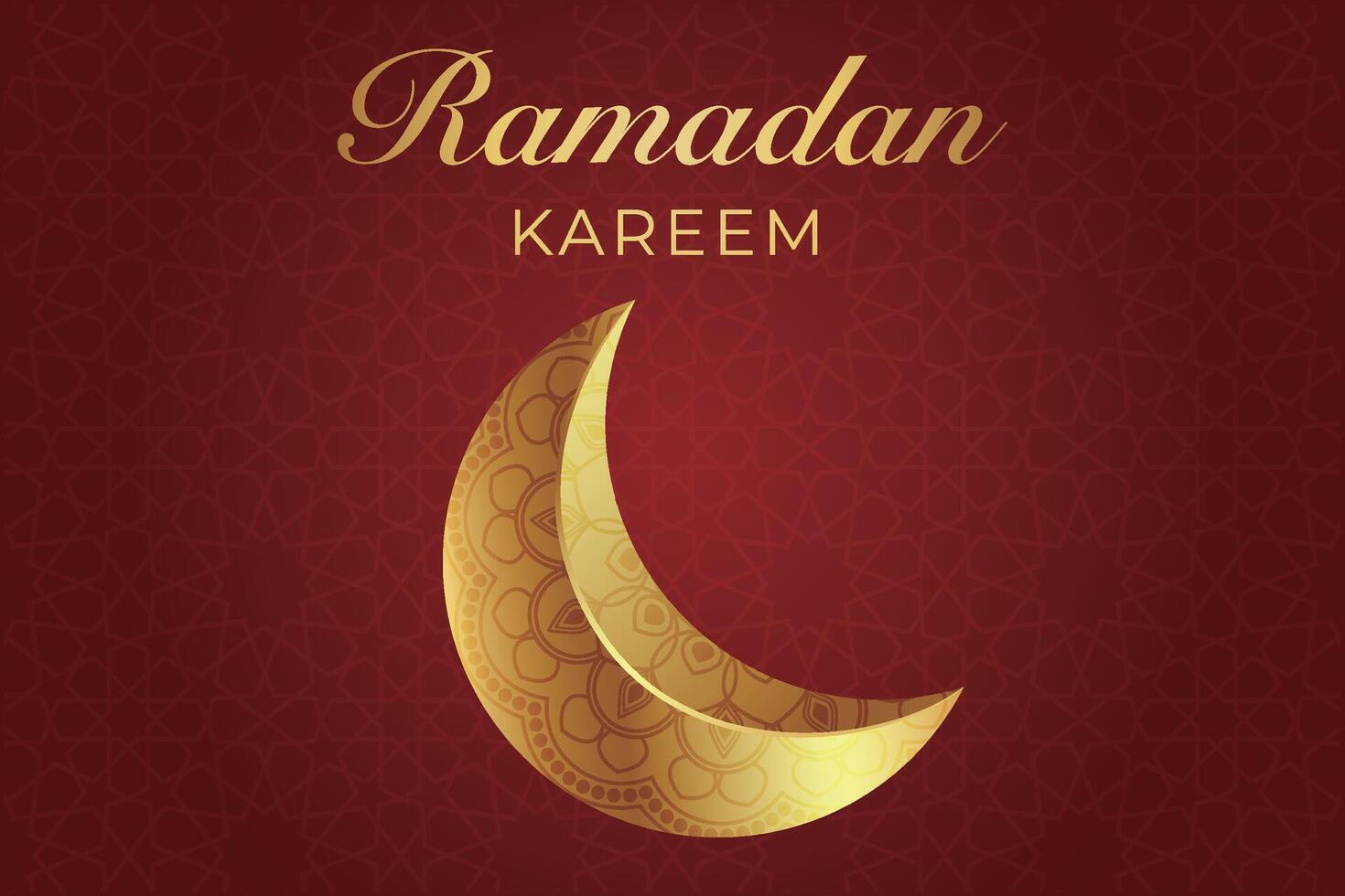 Ramadan, eid al fitr, islamique Nouveau année Contexte salutation carte vecteur