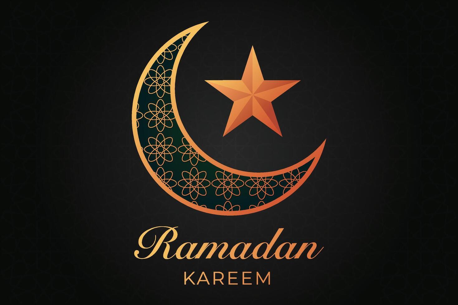 Ramadan, eid al fitr, islamique Nouveau année Contexte salutation carte vecteur